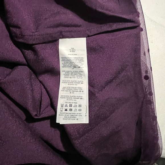 NWT BODEN $249 Tulle Ruffle Maxi Dress *Viola Purple Size 8 Petite - Picture 10 of 10